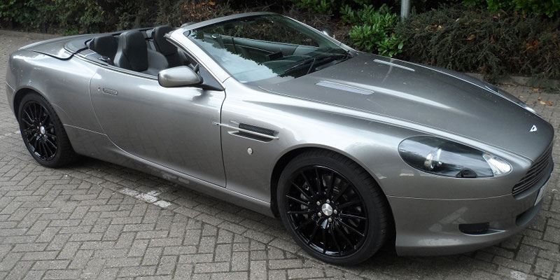Aston Martin DB9 for hire