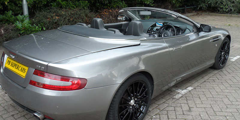 Aston Martin DB9 for hire