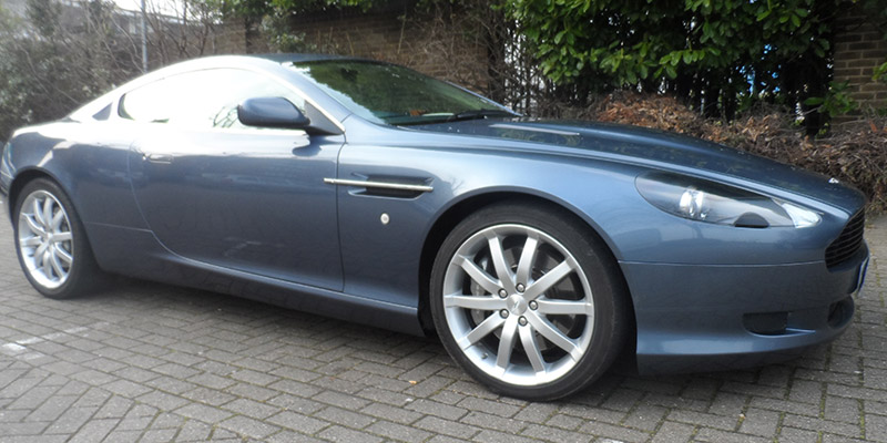 Aston Martin DB9 for hire