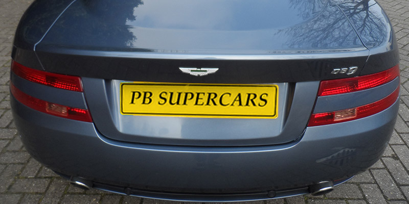 Aston Martin DB9 for hire